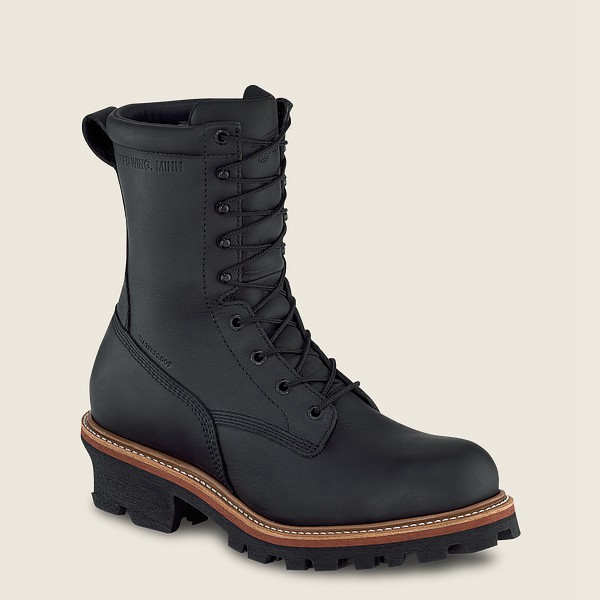 Bottes de Sécurité Red Wing - Loggermax - 9-Inch Waterproof Toe Logger - Noir - Homme 023XAIEML